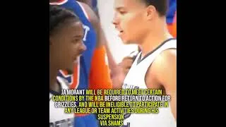 Thumbnail: 25 Games Suspension Ja Morant #nba #shorts