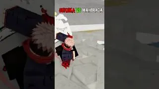 Thumbnail: SUKUNA VS MAHORAGA IN JUJUTSU SHENANIGANS! #shorts #anime #roblox #jjk  #jjs #funny #memes