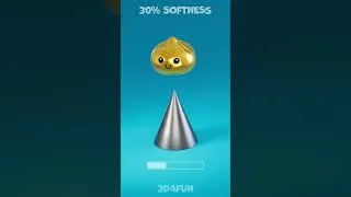 Thumbnail: 0% vs 100% Softness 🥟 Squishy Dumpling vs Steel Cone