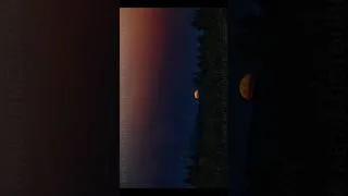 Thumbnail: Buck moon rising near Mnt Hood