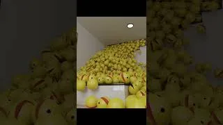 Thumbnail: Pac Man (Ball Simulation) #shorts