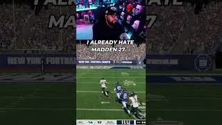 Thumbnail: Only in Madden Will This Happen.  #madden27 #madden27glitches
