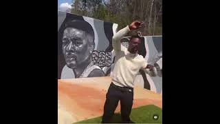 Thumbnail: Boosie Badazz's mural to close friends and family...