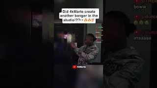Thumbnail: Did 4kMarte just create another banger in the studio!?? How’s it sound??🔥or🚮 #viral #trending #fyp
