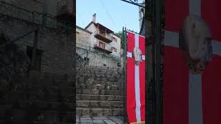 Thumbnail: Dimitsana | Mountain Village Streets & Alleys | Early Morning Easter Sunday | #Shorts