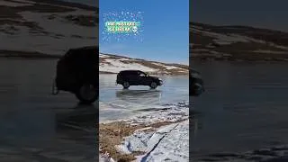 Thumbnail: Frozen Lake 4x4 Madness ❄️ Extreme Off-Road Moment #4x4 #offroad #snow