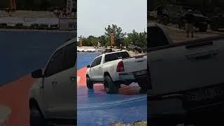 Thumbnail: Toyota Hilux Drift Madness! 🔥 #wildact #wildactseries #facoffroad #egeoffroad #offroad
