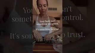 Thumbnail: Stop controlling. Start trusting. 🌱 #shorts #mealprep #mealplan #vegan #wfpb #healthyrecipes #food