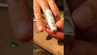Thumbnail: I Turned Melted Metal Into Art 😱✨ #melting #metalcrafts #jewellery