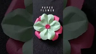 Thumbnail: Easy Paper Flower Craft Tutorial 🌸 @5minutesnap2.O #Shorts #DIY