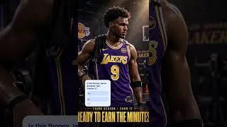 Thumbnail: Ready To Earn Minutes "Season 3 - Is this Bronny James Breakout Year?
