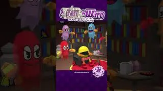 Thumbnail: Pac-Man shouldn't miss his pills. (Smoothware Fails) #shorts #gaming #warioware #animation #nintendo