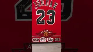 Thumbnail: Michael Jordan. Custom Jersey Frame. Chicago Bulls #nike #michaeljordan  #707gallerynj #shoretoscore