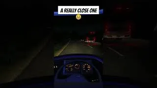 Thumbnail: Too close for comfort 💀 #ets2 #drivingsimulator #bussimulatorindonesia #bdbus