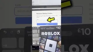 Thumbnail: How To REDEEM Roblox Gift Card ON MOBILE...