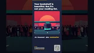 Thumbnail: Your bookshelf is beautiful. But it's not your reading list. #books #reading #bookish #booktube