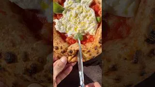 Thumbnail: Who's up for a burrata pizza slice? Baked in the Ooni Volt 2. ⚡️#shorts #pizza #love
