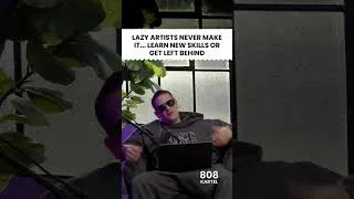 Thumbnail: Lazy artists never make it 🎙️