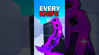 Thumbnail: DARKMATTER ON EVERY KNIFE SKIN in Rivals! #roblox #robloxrivals