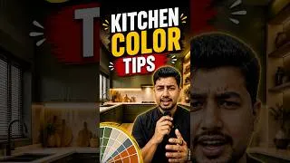 Thumbnail: If you pick the wrong modular kitchen color, it’ll start looking dirty in a few months.