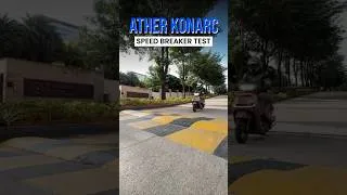 Thumbnail: Ather Konarc Takes on Speed Breakers | Suspension Test