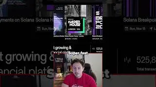 Thumbnail: SOLANA IS ABSOLUTELY MASSIVE!!! 🔥🔥 #solana #crypto