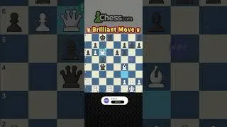 Thumbnail: Brilliant ♛ Queen Sacrifice…#chess #chessshorts