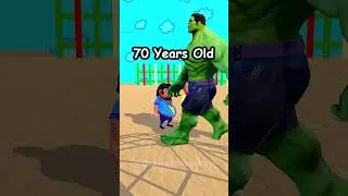 Thumbnail: Tallness Evolution Hulk from 4 to 999 years #trendingshorts