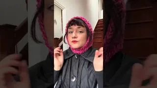 Thumbnail: knit a balaclava with me💘 pattern available in my shop:)