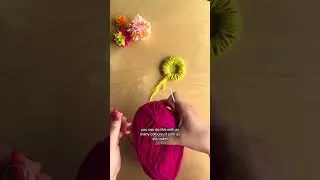 Thumbnail: how to make your own pom poms💓✨ easy garland diy!