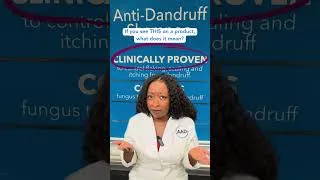 Thumbnail: What does "clinically proven" mean? #dermatologistadvice