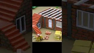 Thumbnail: How to make miniature house with bricks ? #miniature #house #diy #bricks