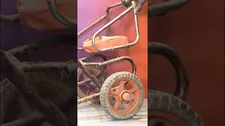 Thumbnail: Old Rusty Tricycle Restoration - Dis Assembling! #shorts #restoration