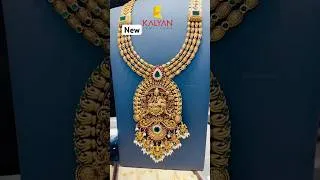 Thumbnail: kalyan jewellers gold Necklace design #shorts