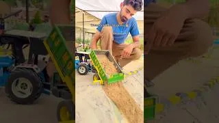 Thumbnail: Ford 3600 with heavy dumper trolley 😱loaded with soil 🌾🌾