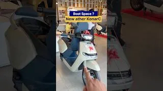 Thumbnail: New Ather Konarc electric Scooter Boot Space ? [Ather, Ather konarc, konarc, electric scooter ]