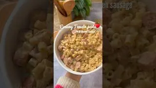 Thumbnail: Simple Creamy Sausage Pasta | Quick Dinner in 15 Minutes #pastarecipe #creamypastarecipe