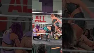 Thumbnail: Session Moth Martina hits codebreaker then Jamie Hayter hits a German Suplex on Rhio Eve Wrestling