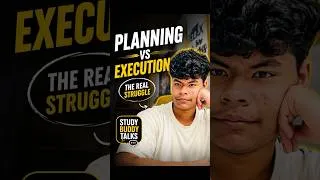 Thumbnail: Planning vs Execution ?  #aaravmalhotra