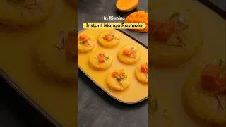 Thumbnail: Perfect Dessert For Guests. Mango Instant Rasmalai