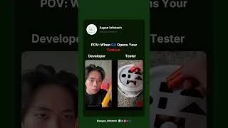 Thumbnail: The Developer–Tester Relationship in One Video 😂#DeveloperVsTester #QA #Testing #Aayaninfotech