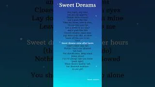 Thumbnail: J-hope-"Sweet Dreams" (feat-Miguel) Lyrics #shorts #jhope #song