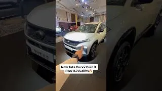 Thumbnail: New Tata Curvv Pure X Plus 11.79Lakh all features 🔥