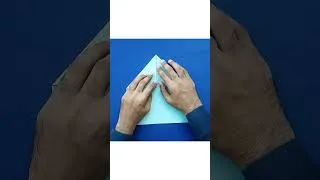Thumbnail: The EASIEST Boomerang Paper Plane 🚀 #shorts #boomerang #paperairplane