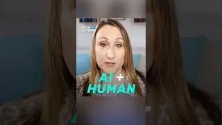 Thumbnail: Drawing the line between AI and human in business | NEW PODCAST EPISODE OUT NOW!