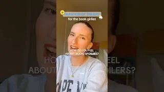 Thumbnail: do you like spoilers??🤔 #booktube