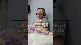Thumbnail: Childhood cancer survivor attends Comic-Con