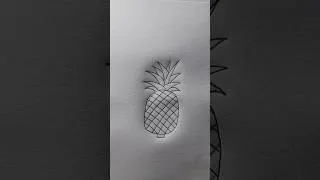 Thumbnail: Easy Pineapple Drawing By Letter X And Y  | Simple Pineapple Drawing | ABC Drawing
