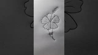Thumbnail: Easy Hibiscus Flower Drawing By Letter Y | Simple Flower Drawing | ABC Drawing