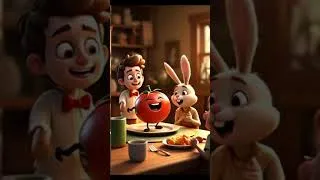 Thumbnail: आहा टमाटर - Aaha Tamatar Bade Mazedar - Nursery Rhymes and Kids Song in Hindi  #shorts #cartoon